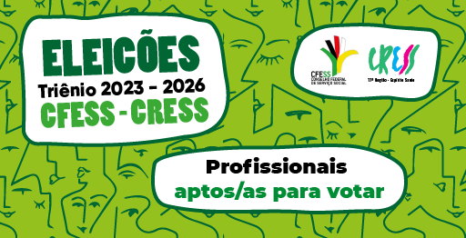 Cress Ceará divulga a última listagem das/os aptas/os a votar nas